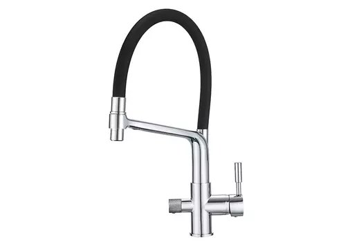 Смеситель Granula GR-0075 хром, для кухонной мойки