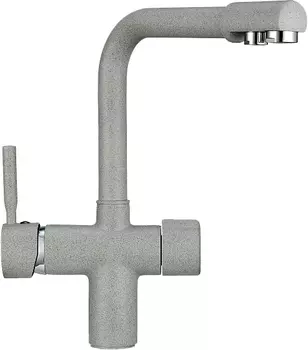 Смеситель Granula GR-2088 для кухонной мойки, базальт