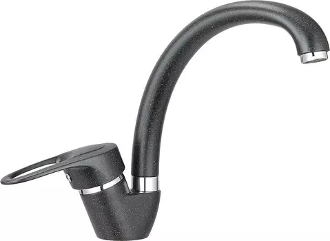Смеситель Granula ST-03 для кухонной мойки, черный