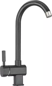 Смеситель Granula ST-31 для кухонной мойки, черный
