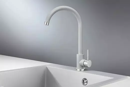 Смеситель Granula ST-4031 для кухонной мойки, алюминиум