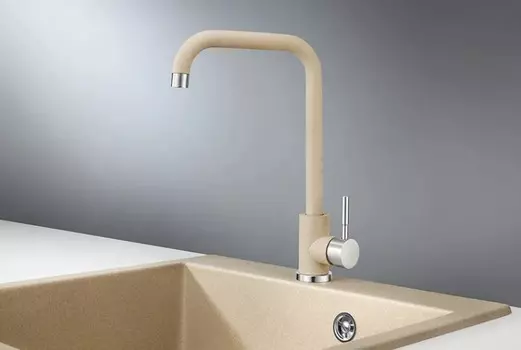 Смеситель Granula ST-4033 для кухонной мойки, песок