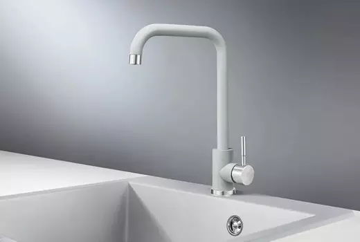 Смеситель Granula ST-4033 для кухонной мойки, алюминиум