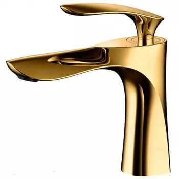 Смеситель Grocenberg GB2001GO для раковины золото