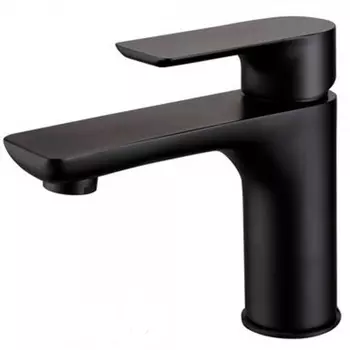 Смеситель Grocenberg GB2009BL для раковины, черный матовый