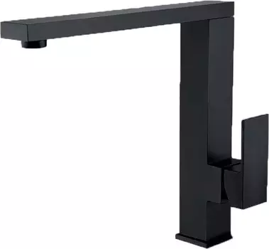 Смеситель Grocenberg GB4008BL для кухонной мойки, черный матовый