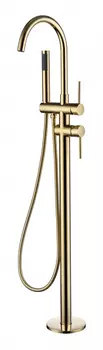 Смеситель Grocenberg GB900GO напольный для ванны, золото