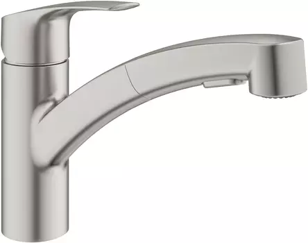 Смеситель для кухонной мойки Grohe Eurosmart 30305DC1 суперсталь