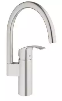 Смеситель Grohe Eurosmart 33202DC2 с высоким изливом, суперсталь