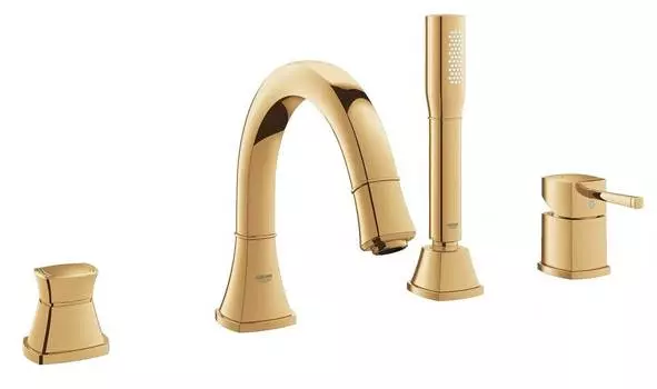 Смеситель Grohe Grandera 19936GL0 на борт ванны, холодный рассвет глянец