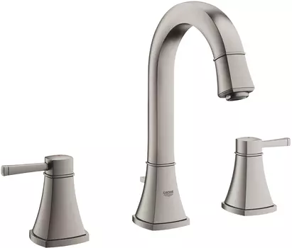 Смеситель Grohe Grandera 20389AL0 для раковины, светлый графит глянцевый