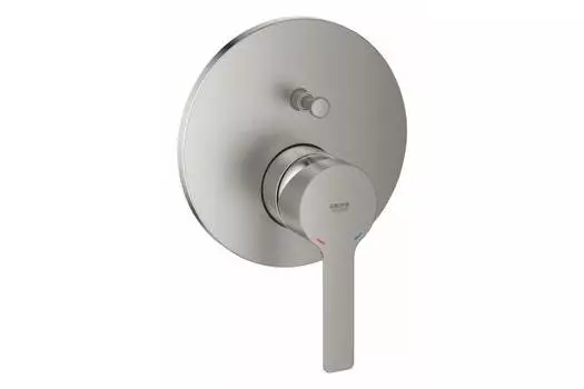 Смеситель Grohe Lineare 24064DC1 для ванны с душем, суперсталь