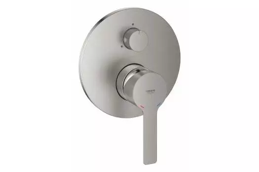 Смеситель Grohe Lineare 24095DC1 для ванны, суперсталь