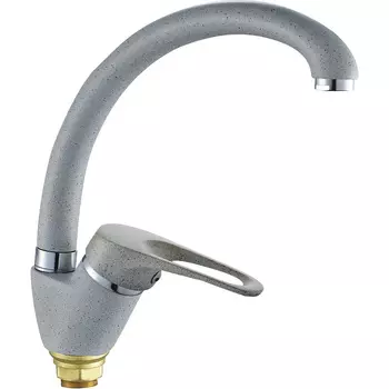 Смеситель Haiba HB4113-8 для кухни серый