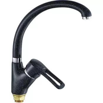 Смеситель Haiba HB4166-7 для кухни, черный