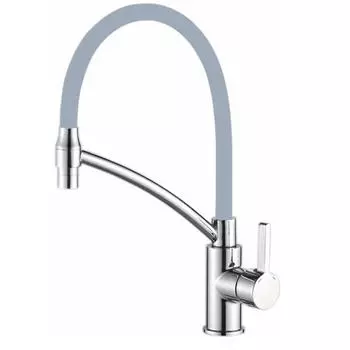 Смеситель Haiba HB73643-3 для кухни серый