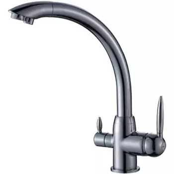 Смеситель Haiba HB76845 для кухни с подключением фильтра питьевой воды