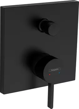 Смеситель Hansgrohe Finoris 76415670 для ванны с душем, матовый черный