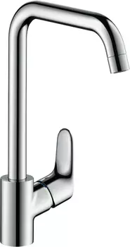 Смеситель Hansgrohe Focus M41 31822000 для кухонной мойки, хром