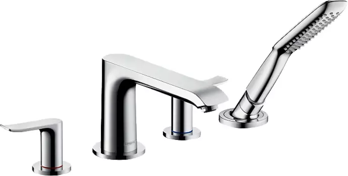 Смеситель Hansgrohe Metris 31442000 на борт ванны