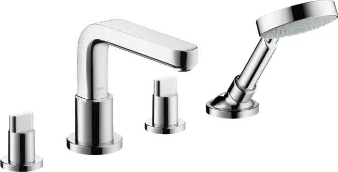 Смеситель Hansgrohe Metris S 31446000 на борт ванны