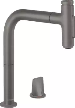 Смеситель Hansgrohe Metris Select 73818340 для кухонной мойки