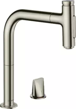 Смеситель Hansgrohe Metris Select 73818800 для кухонной мойки