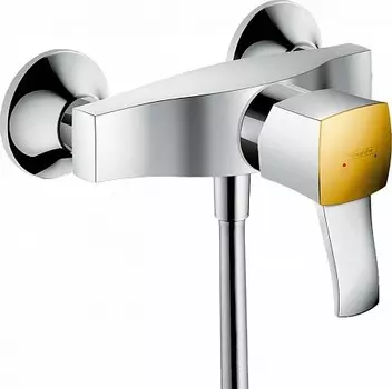 Смеситель Hansgrohe Metropol 31360090 для душа хром, золото