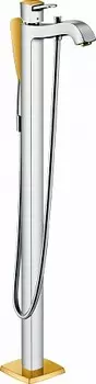 Смеситель Hansgrohe Metropol Classic 31445090 напольный, для ванны, хром золото