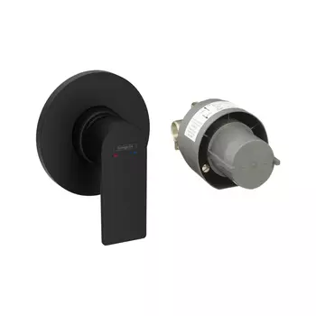 Смеситель Hansgrohe Rebris E 72658670 встраиваемый для душа черный