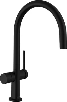 Смеситель Hansgrohe Talis M54 72805670 для кухонной мойки, матовый черный