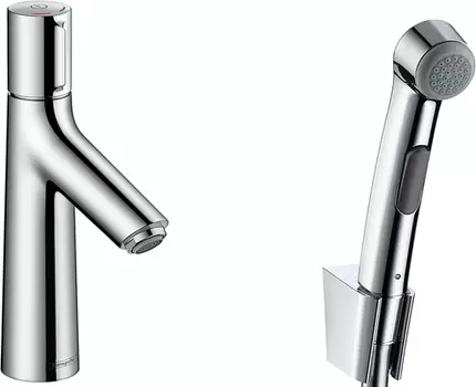 Смеситель Hansgrohe Talis Select S 72291000 для раковины с гигиеническим душем, с донным клапаном Pu