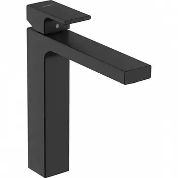 Смеситель Hansgrohe Vernis Shape 71591670 для раковины черный матовый