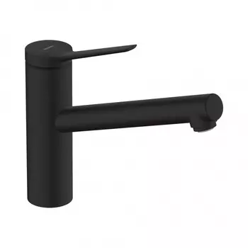 Смеситель Hansgrohe Zesis M33 74802670 для кухонной мойки, черный