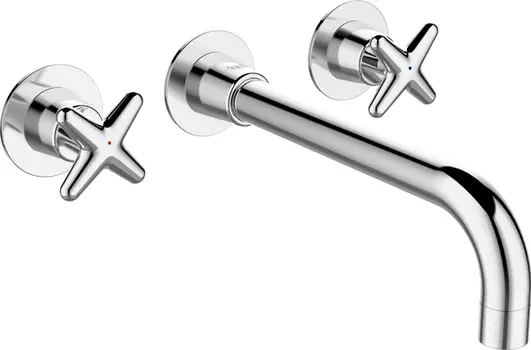 Смеситель IDDIS Acros ACRSB00i65 С ВНУТРЕННЕЙ ЧАСТЬЮ, для раковины, хром