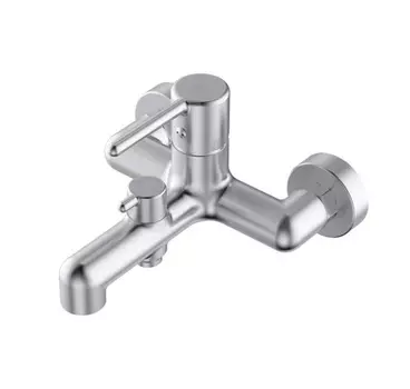 Смеситель Iddis Aiger AIGBC00i02WA для ванны с душем, хром матовый