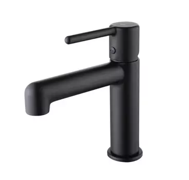 Смеситель Iddis Aiger AIGBL00i01 для раковины, черный матовый