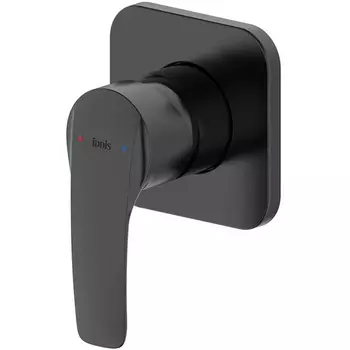 Смеситель Iddis Ray RAYBL00i66 для душа, встраиваемый, с одним выходом, черный матовый