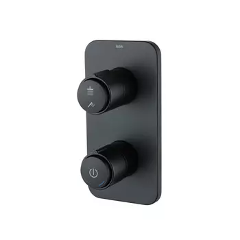 Смеситель Iddis Slide SLIBLBTi67 встраиваемый черный матовый