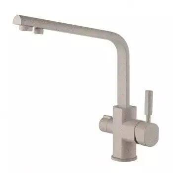 Смеситель KAISER Decor 40144-4 (бежевый песок) для кухонной мойки под фильтр