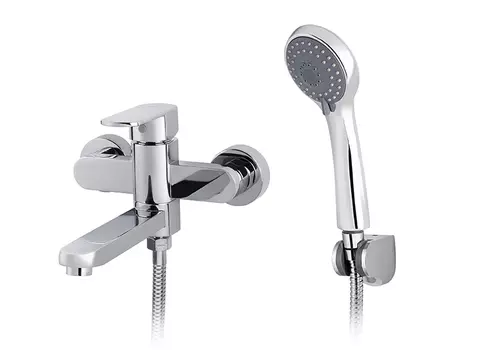 Смеситель Kaiser Sonat 34022 для ванны с душем, хром