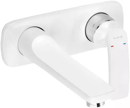 Смеситель Kludi Balance 522469175 для раковины, белый