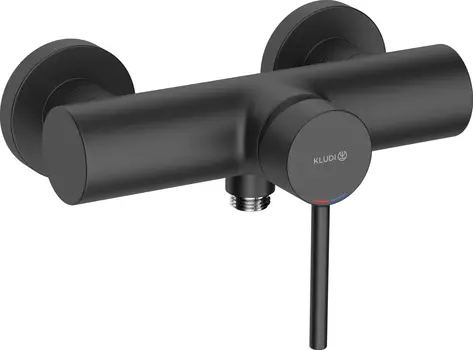 Смеситель Kludi Bozz 388313976 для душа, черный матовый