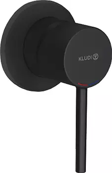 Смеситель Kludi Bozz 389253976 для душа, черный матовый