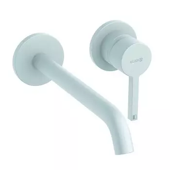 Смеситель Kludi Nova Fonte Pura 202455315 для раковины, внешняя часть, белый матовый