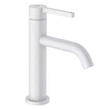 Смеситель Kludi Nova Fonte Pura 202885315 для раковины, белый матовый