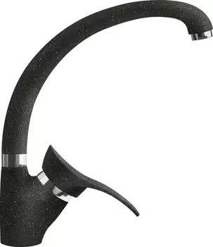 Смеситель Lava SG01 BAS для кухонной мойки, черный