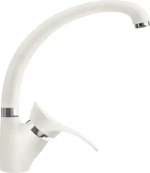 Смеситель Lava SG01 LAT для кухонной мойки, белый