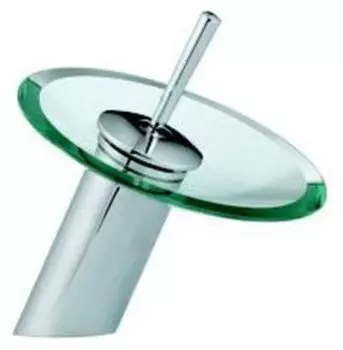 Смеситель Ledeme L1055-2 для умывальника, прозрачный