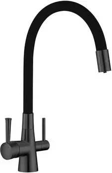 Смеситель Lemark Comfort LM3075GM для кухонной мойки